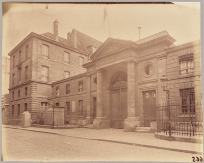 Charity Hospital by Eugène Atget