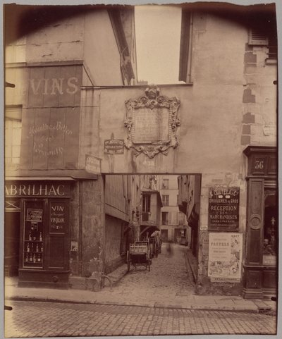 Impasse Barbette by Eugène Atget