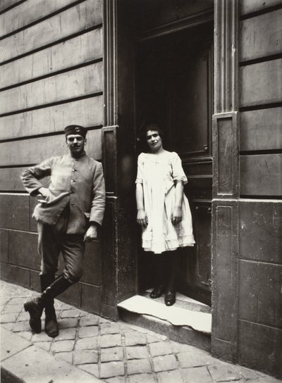 Brothel by Eugène Atget