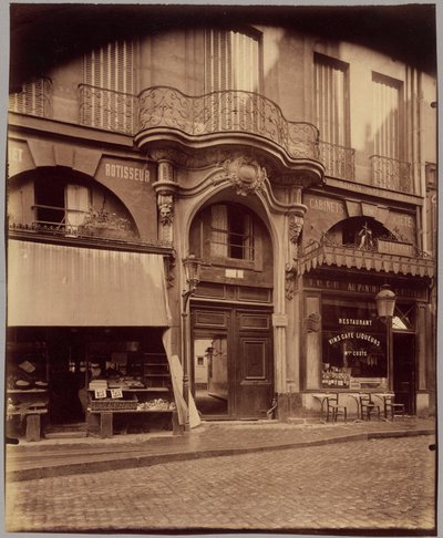 House on Rue Saint-Jacques by Eugène Atget