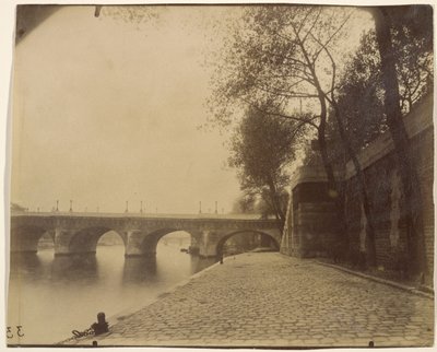 Port of La Mégisserie by Eugène Atget