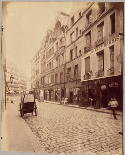 Rue Galande by Eugène Atget