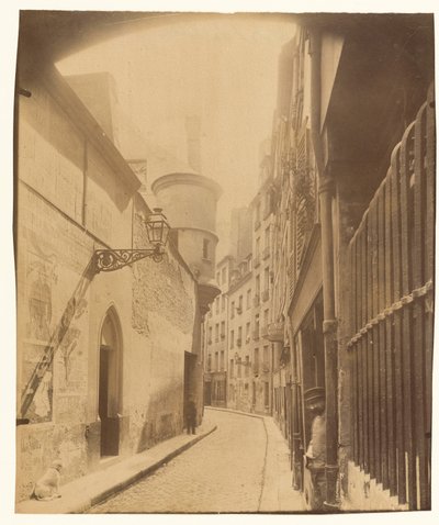 Street of the City Hall by Eugène Atget