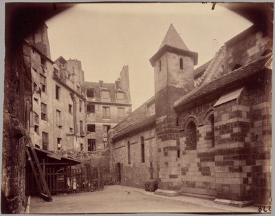 Saint-Julien-le-Pauvre by Eugène Atget