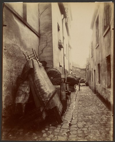 A Corner of the Golden City, Boulevard de la Gare by Eugène Atget