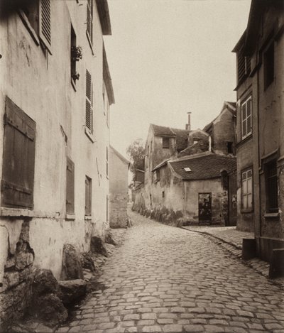 Old Street Vauvet by Eugène Atget