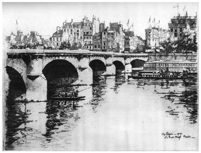 Pont Neuf by Eugene Bejot
