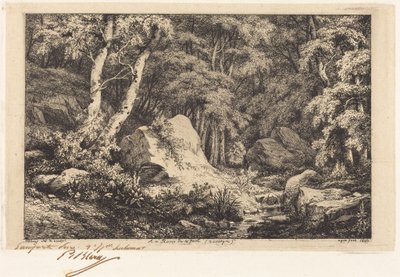 The Ravine at Auvergne by Eugene Bléry