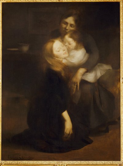 Intimacy, Also Called The Big Sister by Eugene Carriere