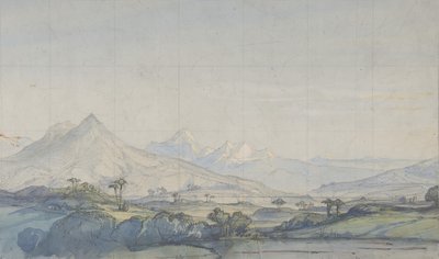Design for a Stage Set at the Opéra, Paris, 1828-90 by Eugene Ciceri