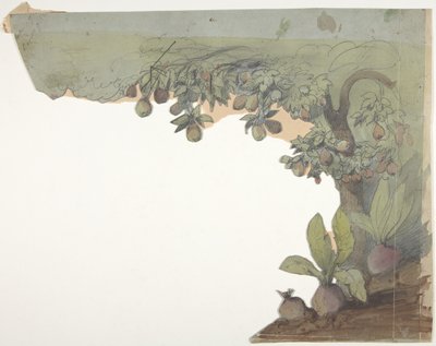 Design for a Stage Set at the Opéra, Paris, 1830-90 by Eugene Ciceri