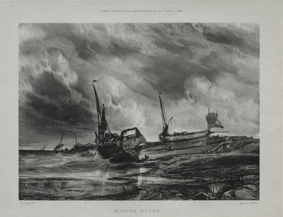 Low Tide by Eugene Isabey