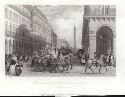The Entrance of an Ambassador into Paris by Eugene Louis Lami