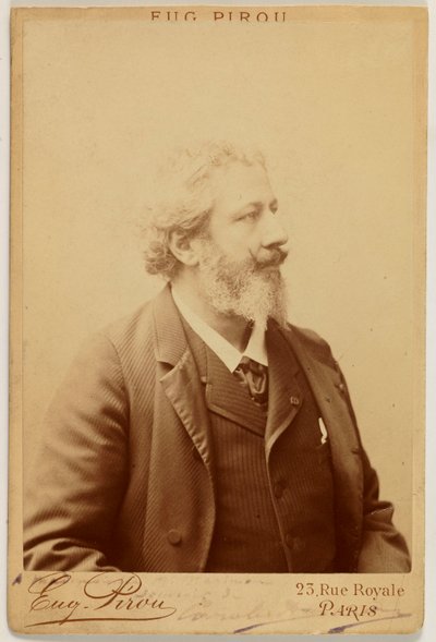 Portrait of Carolus Duran, (1837-1917), painter by Eugene Pirou
