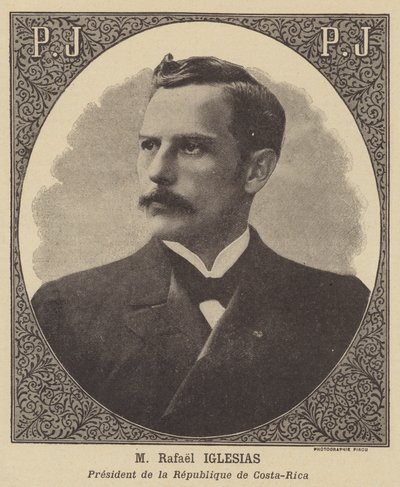 Rafael Iglesias, President of the Republic of Costa Rica by Eugene Pirou