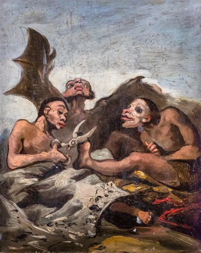 Caprices No. 51 after Goya by Eugenio Luca y Velasquez