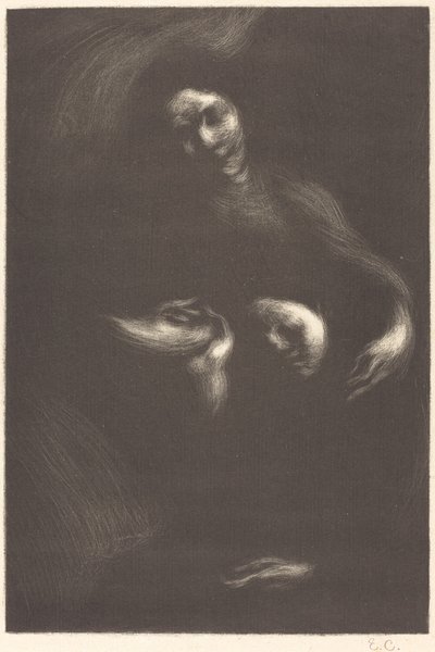 Hommage to Tolstoy by Eugène Carrière