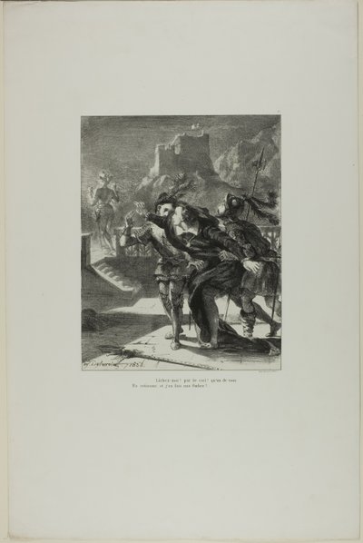 Hamlet Pursuing His Father