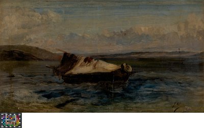 Small Boat by Eugene Isabey