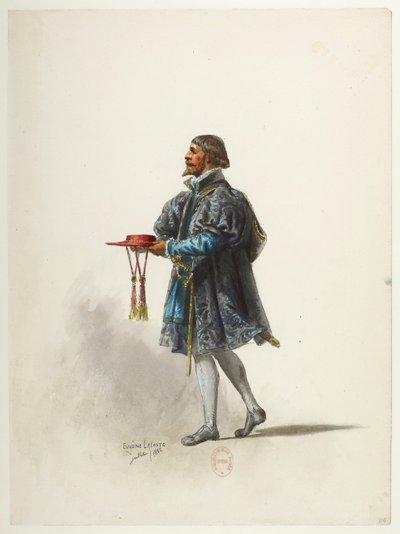 Saint-Saëns - Henry VIII - Costume Designs - Lacoste - Costume by Eugene Lacoste