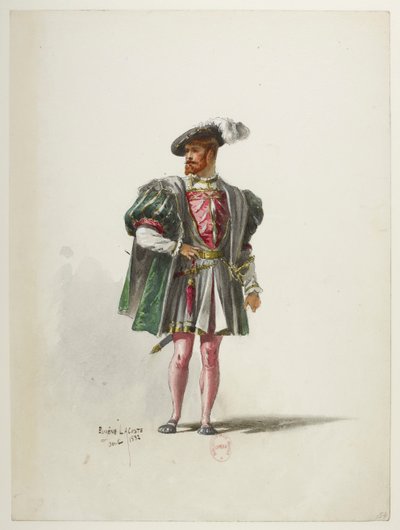 Costume by Eugene Lacoste