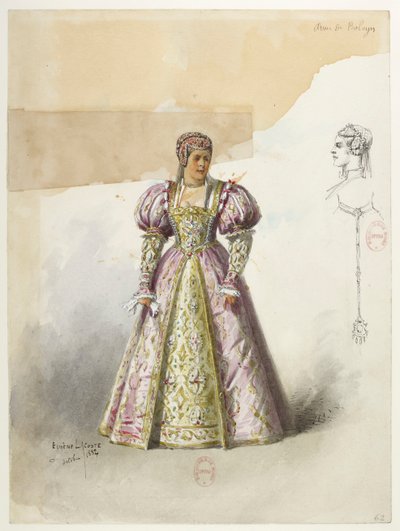 Anne Boleyn with Collar by Eugene Lacoste