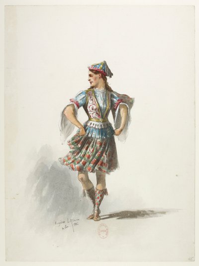 Costume by Eugene Lacoste