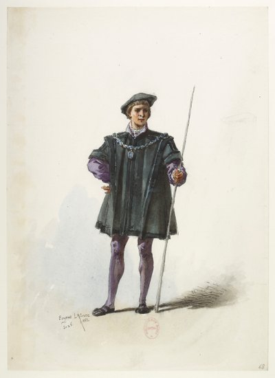 Costume by Eugene Lacoste