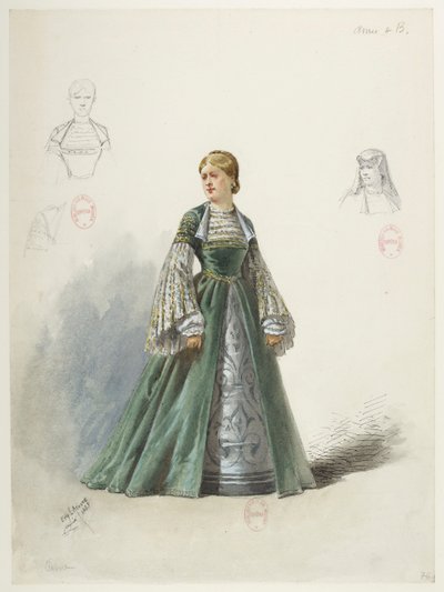 Anne Boleyn by Eugene Lacoste