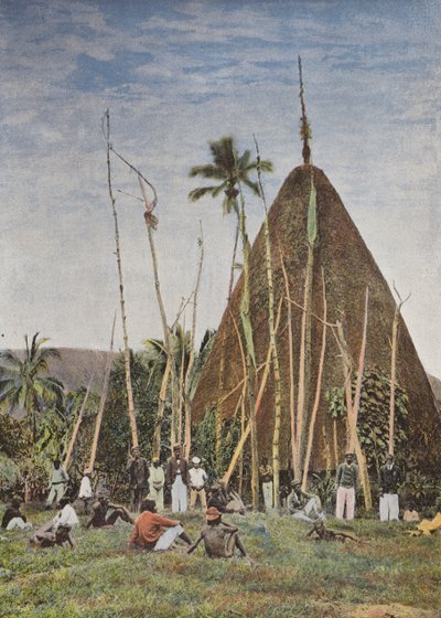 House of the Great Chief Gelima in Nakety by European Photographer