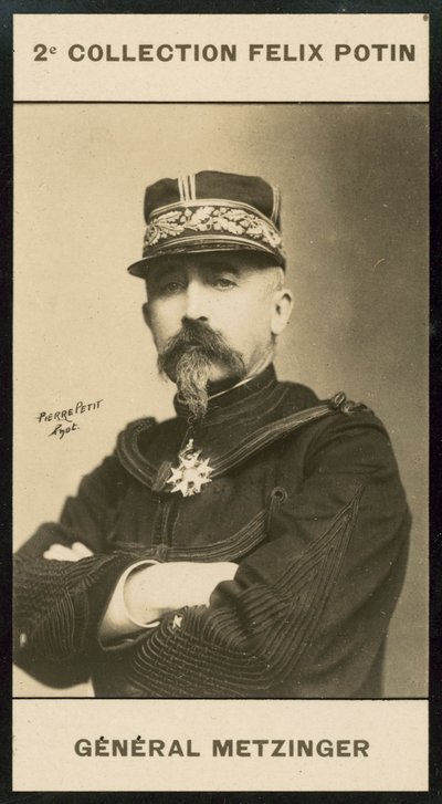 General Leon-Frederic-Hubert Metzinger by European Photographer