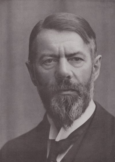 Max Weber, German Historian and Economist by European Photographer