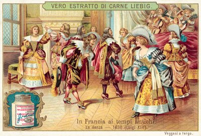 A Dance in the Time of Louis XIII by European School