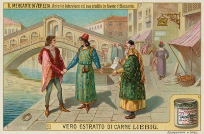Antonio Intervenes on Bassanio