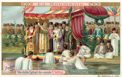 Blessing of the Waters in Romania by European School