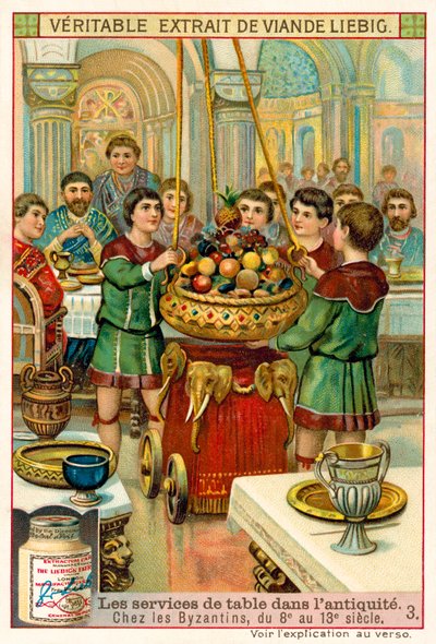 Byzantine tableware, 8th-13th Century by European School