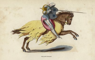 French Knight by European School