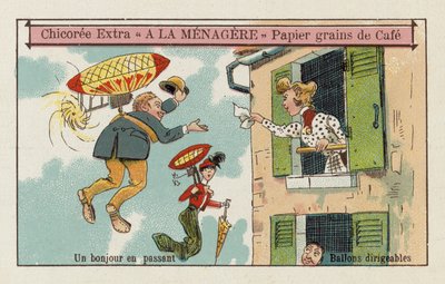 Dirigible balloons: a hello in passing by European School