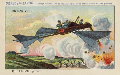 Flying torpedo boat in the year 2000 by European School