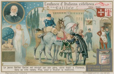 Galileo Galilei is Sent to Pisa to Study Medicine by European School