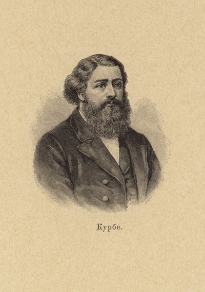 Gustave Courbet, French painter and member of the Paris Commune in 1871 by European School