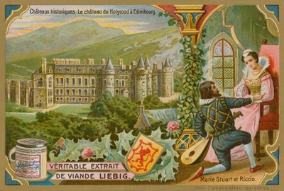 Holyrood Palace in Edinburgh by European School