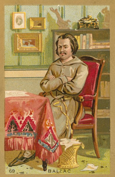 Honoré de Balzac, French Novelist and Playwright by European School