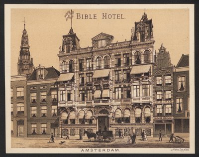 Hotel Trade Card by European School
