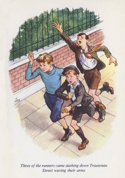 Illustration for Emil and the Detectives by European School