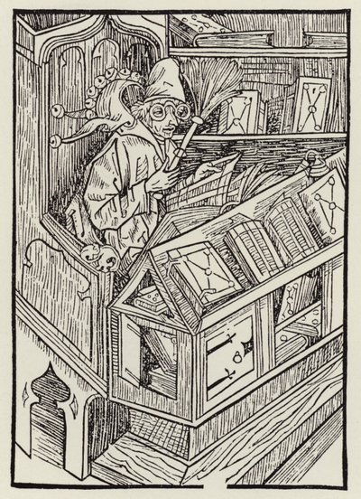 Little ship or mirror of fools by European School