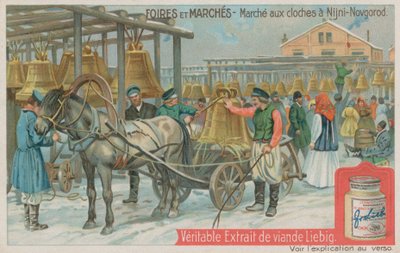 Market of Bells in Nizhny Novgorod by European School