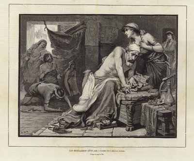 Messengers Before Job by European School