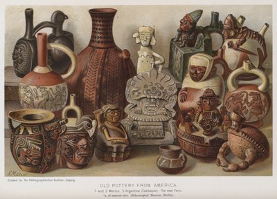 Old Pottery from America by European School