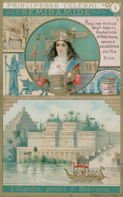 Queen Semiramide by European School